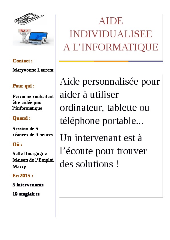 Fiche A Informatique Massy