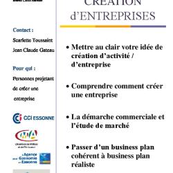 Fiche IP3 creation d'entreprise