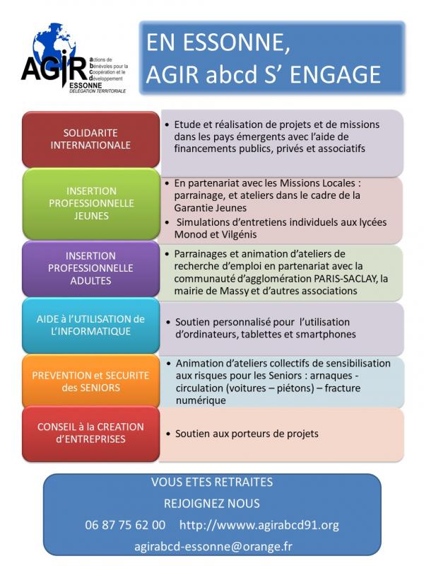 Affiche agir 2018