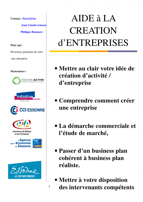 F16 ip3 creation d entreprise